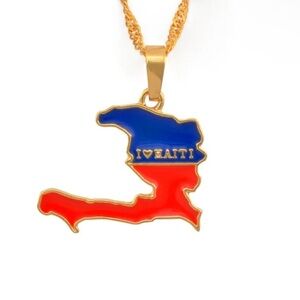 I love Haiti necklace
